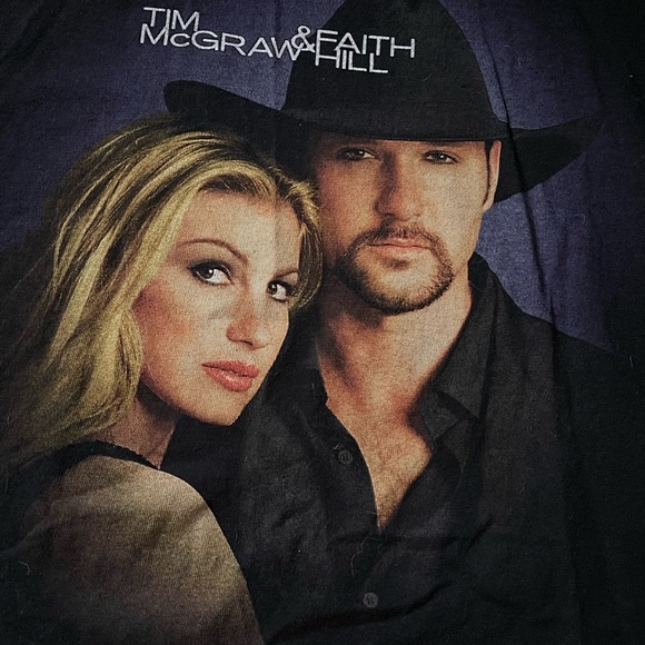 Tim McGraw & Faith Hill Soul 2 Soul Tour Tee From 2000 - Picture 4 of 8